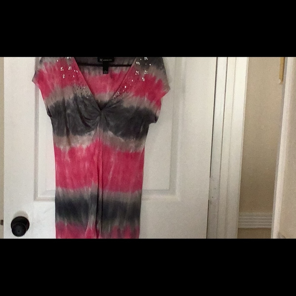INC tie dyed top